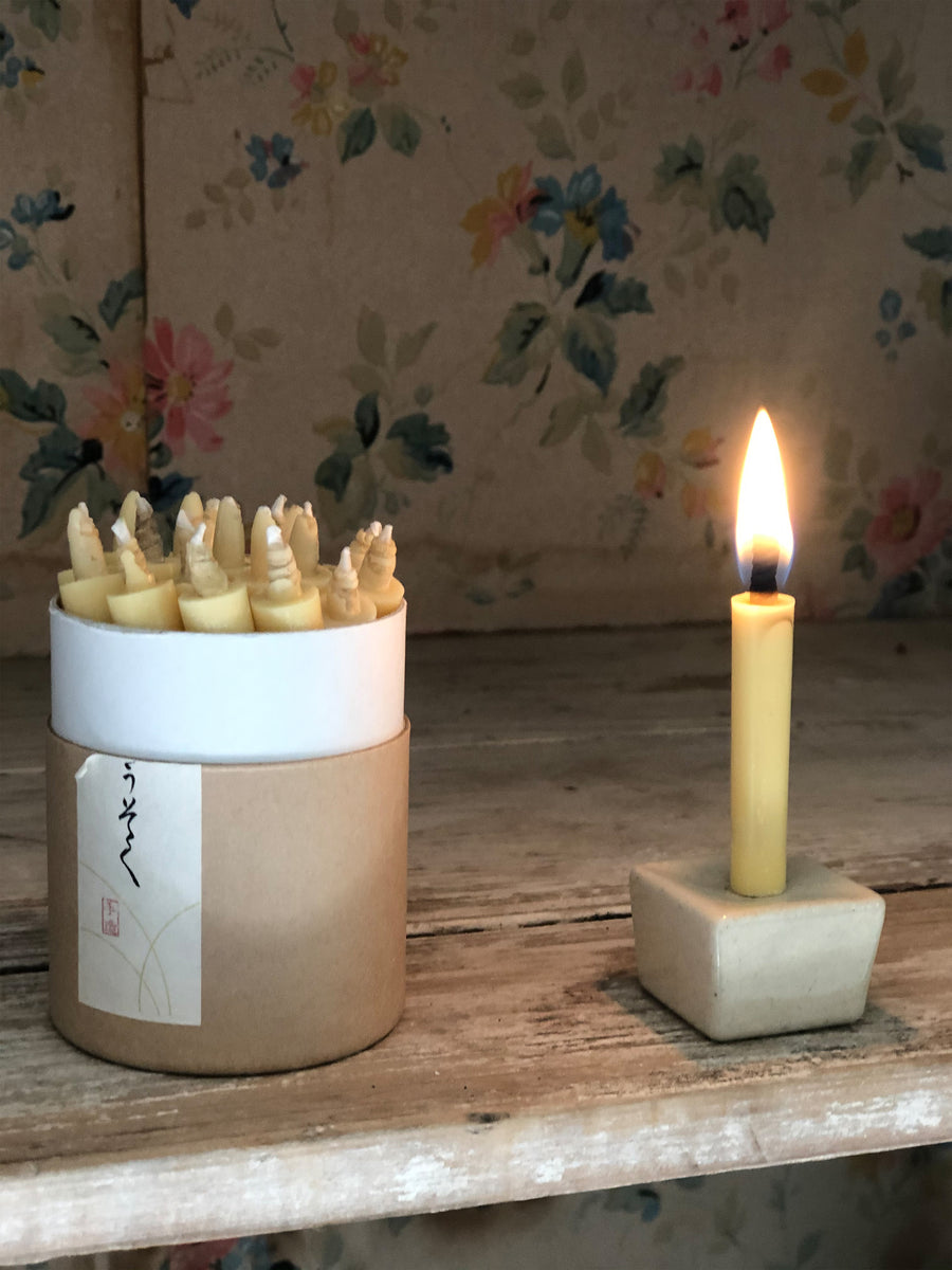 Little Meditation Candles (Set of 20) + Stand